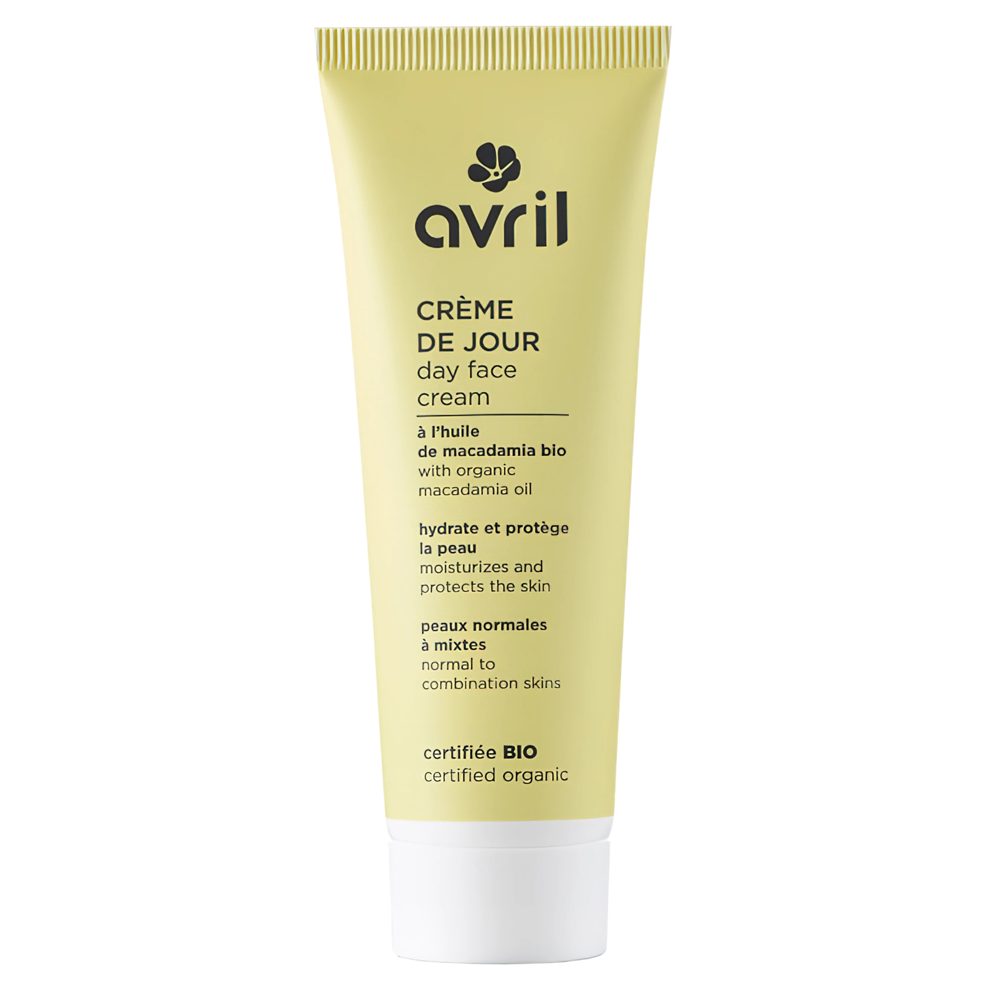 Creme de Dia Bio Avril - Peles Normais e Mistas