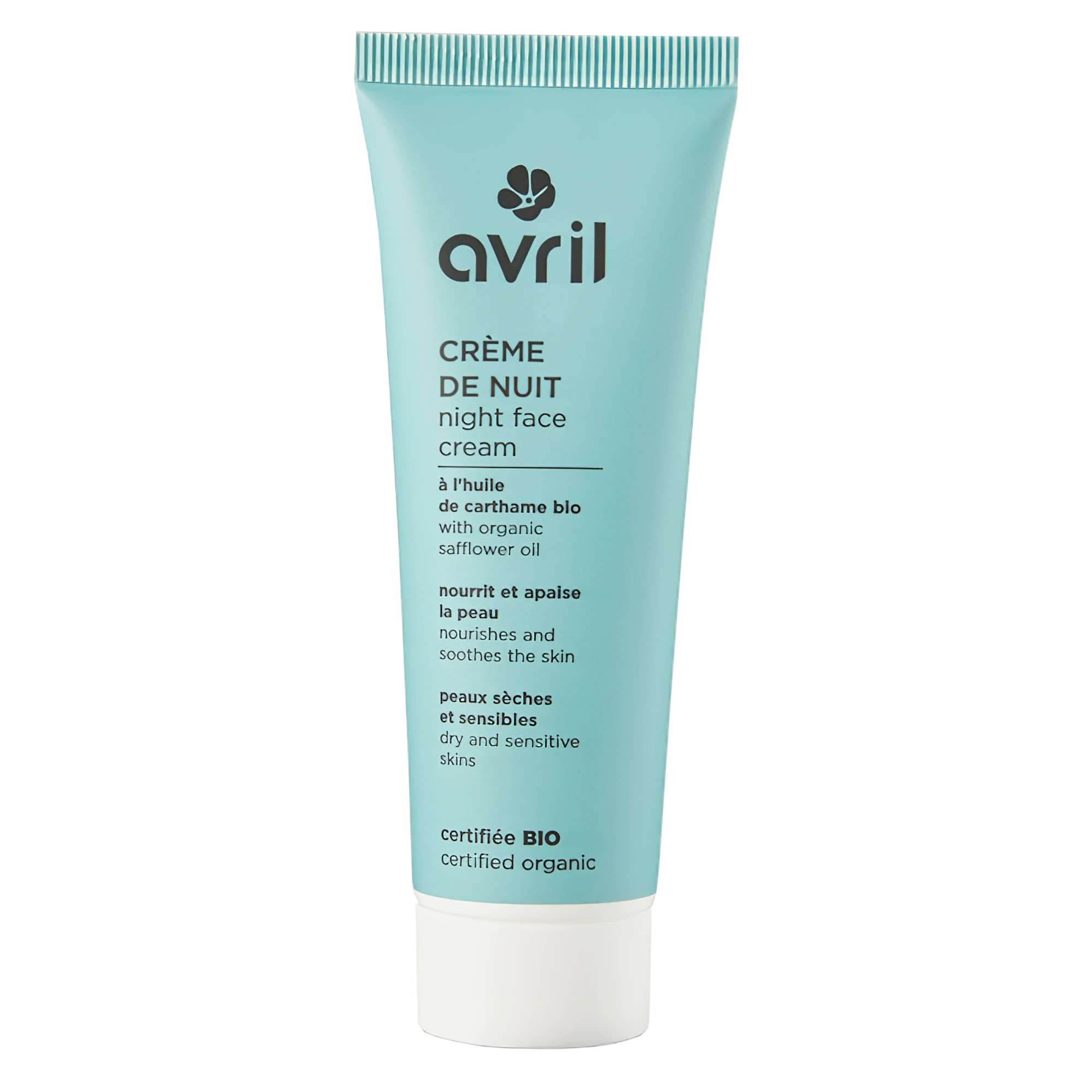 Creme de Noite Bio Avril – Peles Secas e Sensíveis