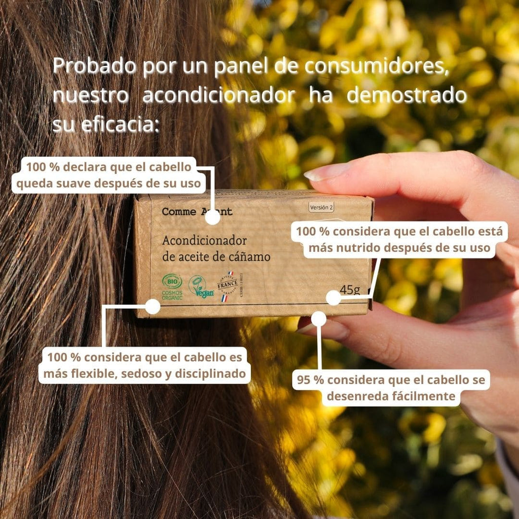 Acondicionador Sólido com Óleo de Cânhamo - Comme Avant