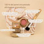 Blush em creme com pigmentos minerais - Comme Avant