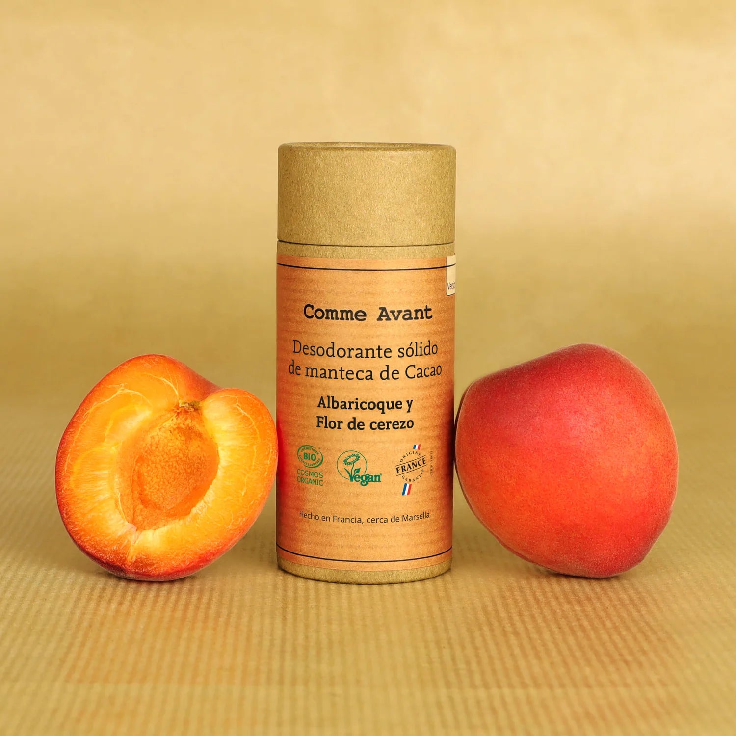 Desodorizante Sólido de Alperce e Flor de Cerejeira - Comme Avant