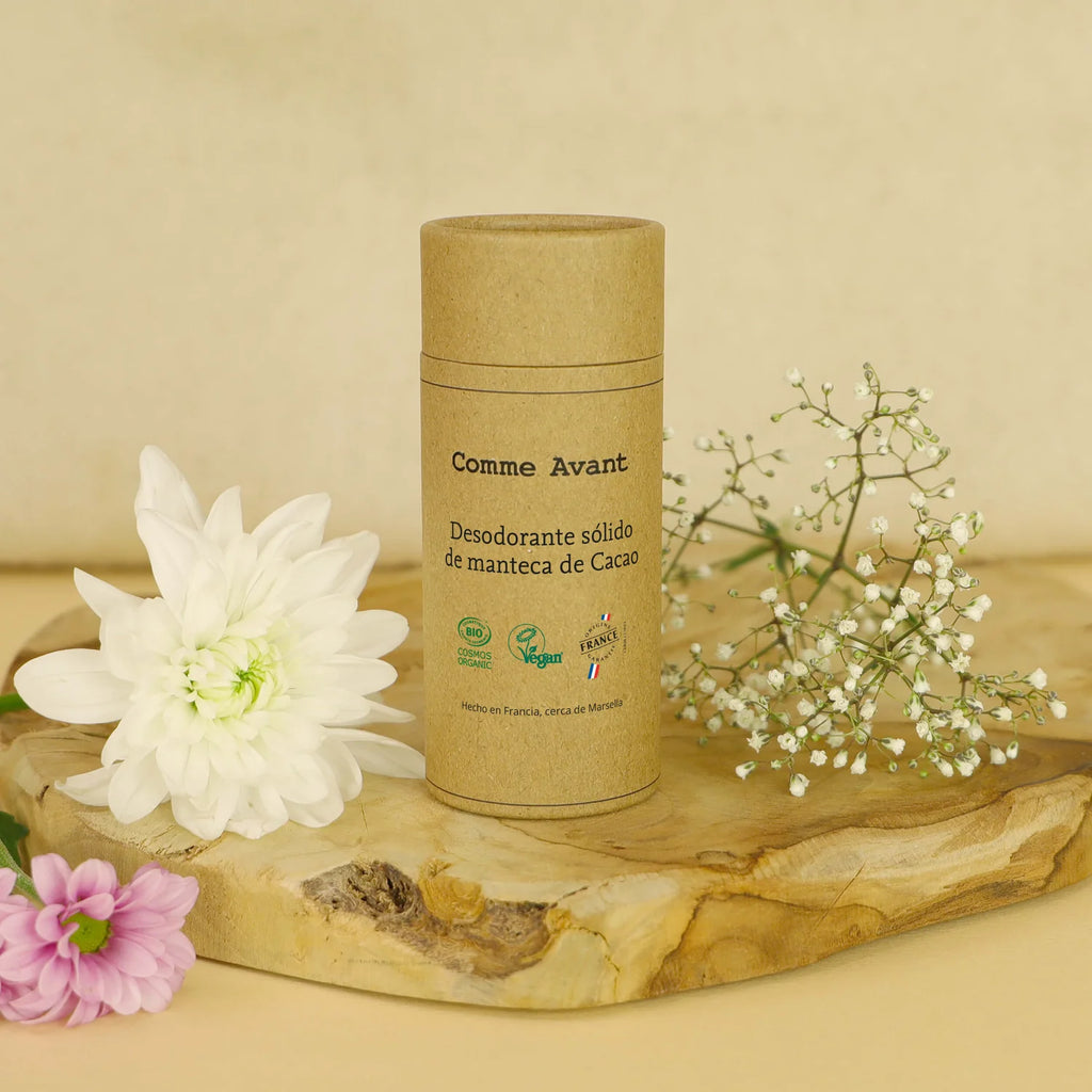 Desodorizante Sólido com Manteiga de Cacau : Sem Perfume - Comme Avant