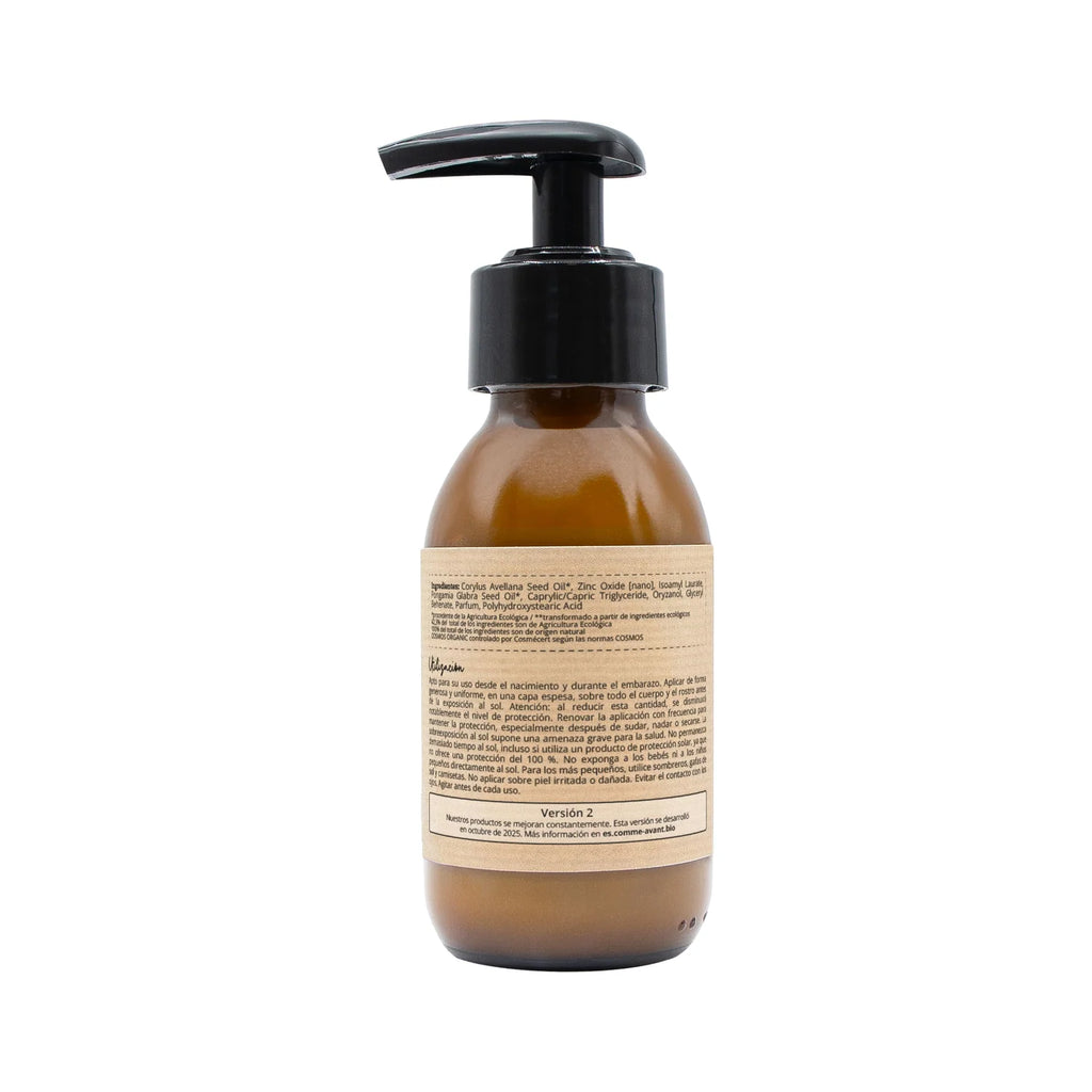 Protetor Solar Mineral Líquido SPF50 com Óleo de Karanja - Comme Avant