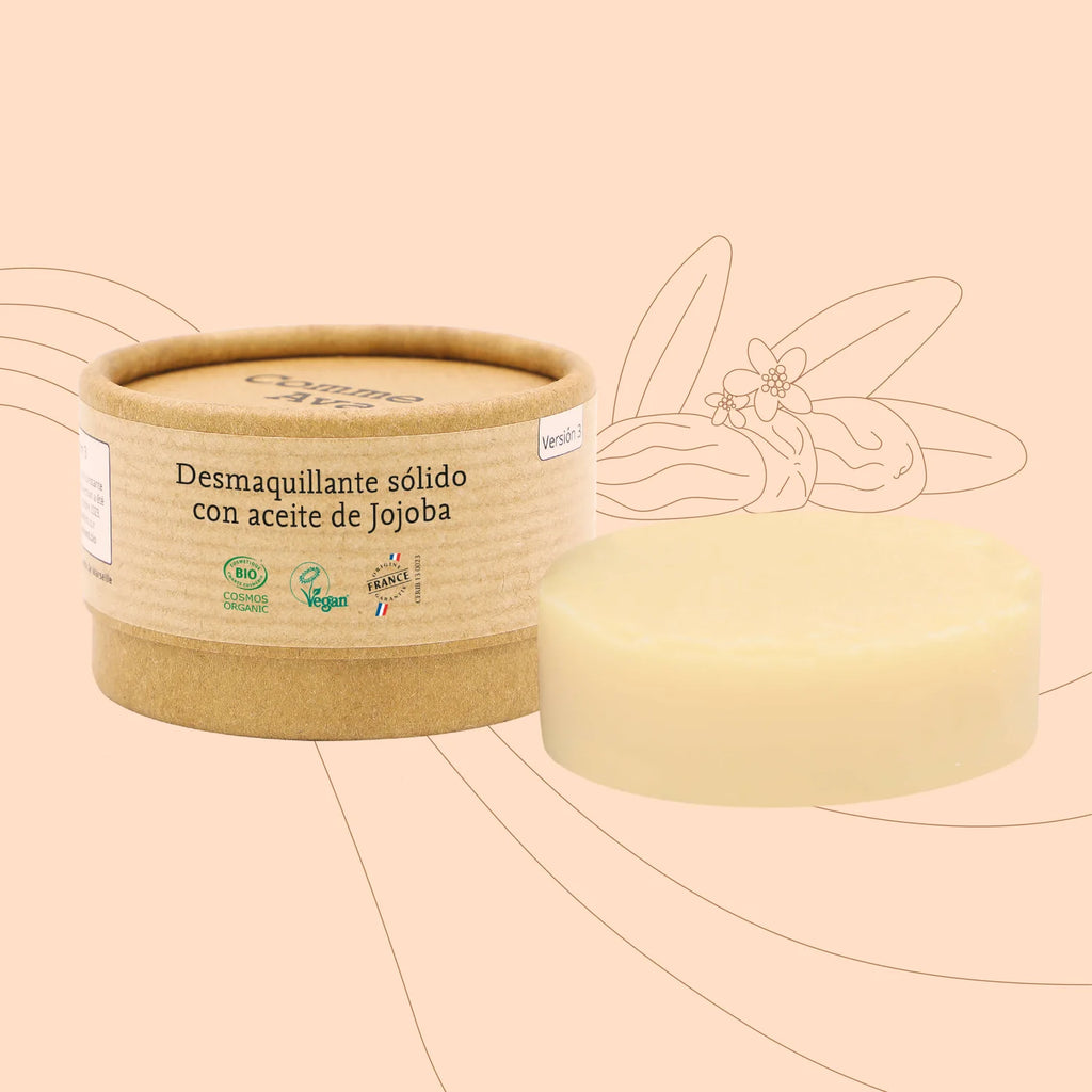 Bálsamo desmaquilhante sólido com óleo de jojoba - Comme Avant