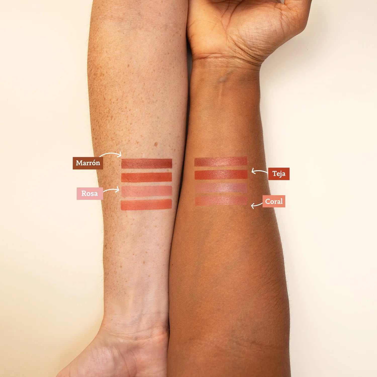 Blush em creme com pigmentos minerais - Comme Avant
