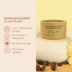 Bálsamo desmaquilhante sólido com óleo de jojoba - Comme Avant