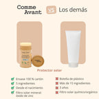 Protetor Solar Mineral Sólido SPF50 com Óleo de Karanja - Comme Avant
