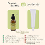Pasta dentífrica Infantil de Maçã - Comme Avant