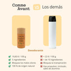 Desodorizante Sólido de Alperce e Flor de Cerejeira - Comme Avant