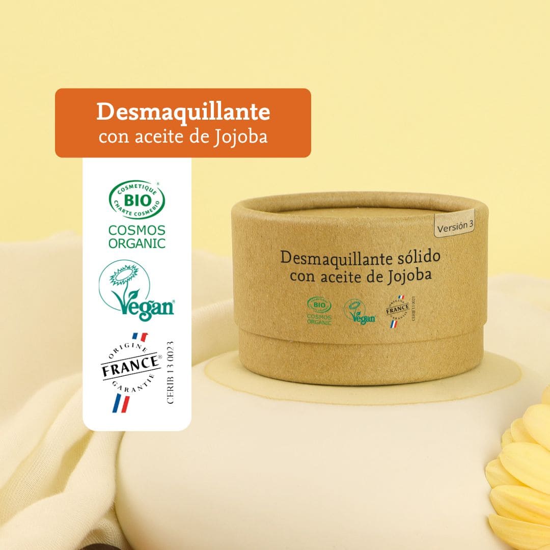 Bálsamo desmaquilhante sólido com óleo de jojoba - Comme Avant