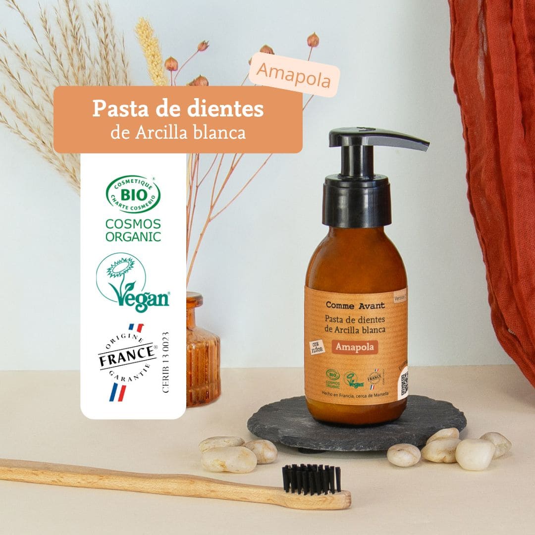 Pasta dentífrica ecológico de Amapola - Comme Avant