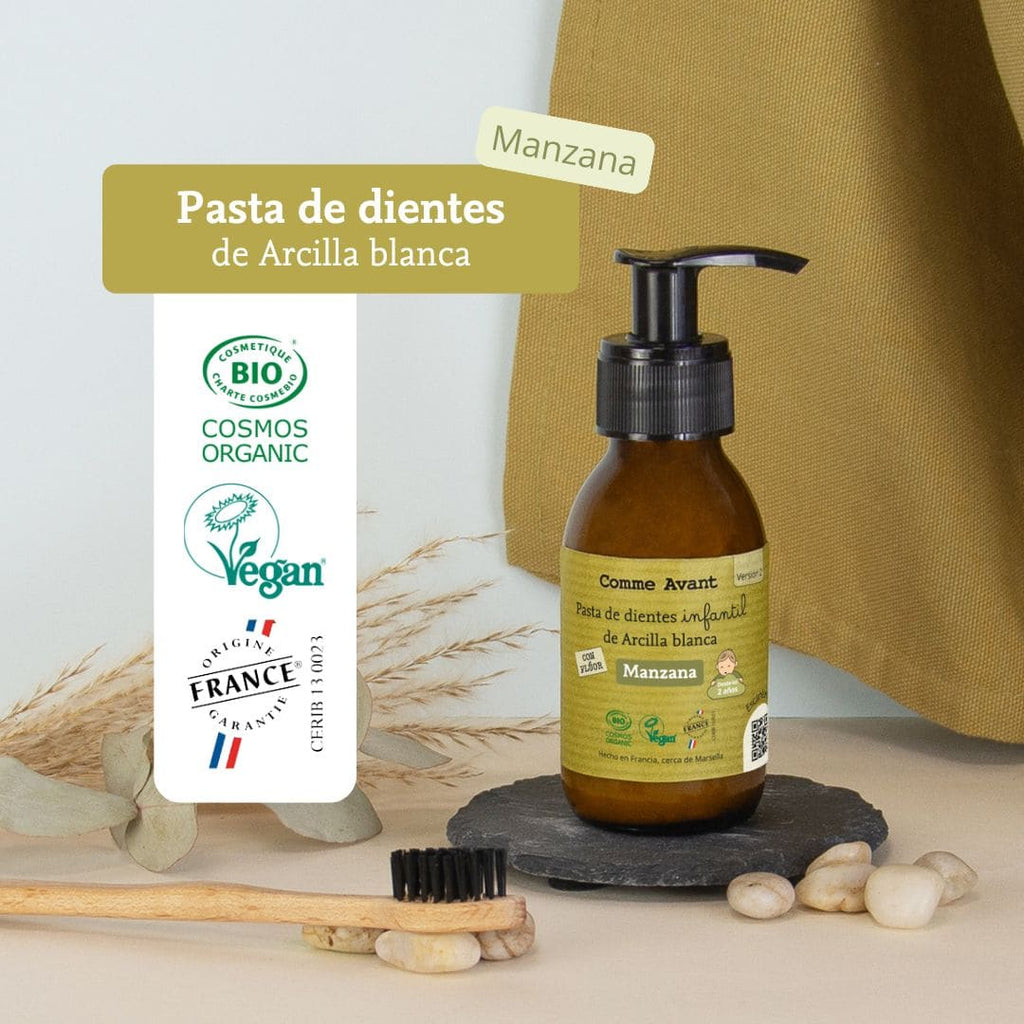 Pasta dentífrica Infantil de Maçã - Comme Avant
