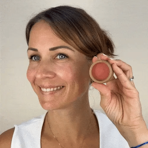 Blush em creme com pigmentos minerais - Comme Avant
